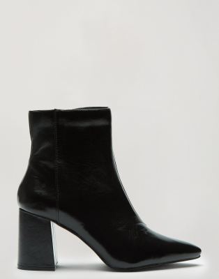 bottines talon bloc