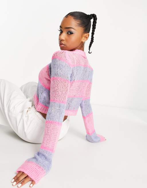 Miss selfridge pink jumper store