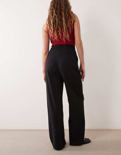 Miss Selfridge - Broek met wijde pijpen in zwart, 3 van 5