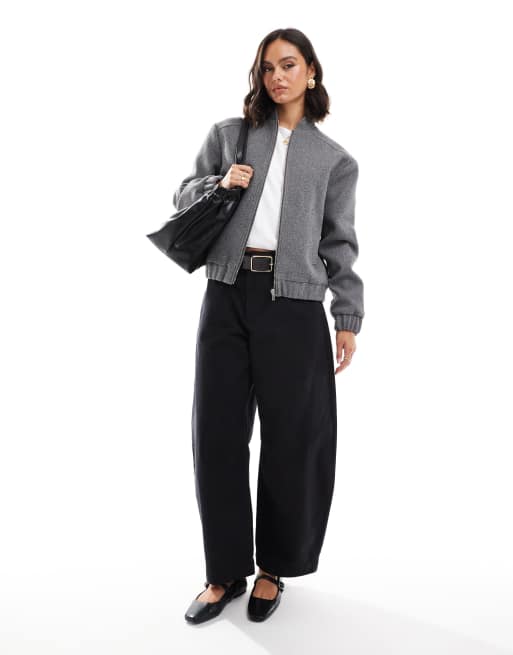 ジャケット・アウター PHOEBE ENGLISH 17ss BOMBER JACKET PHOEBE ENGLISH 17ss BOMBER JACKET Phoebe Removable Collar