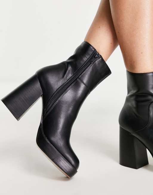 Miss selfridge shop black boots