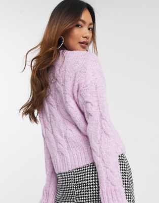 lilac sweater