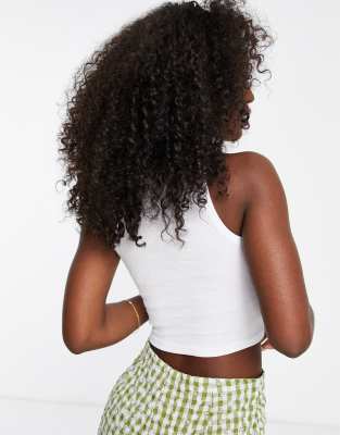 Canotta con scrittaKeeping it cute-Bianco - Miss Selfridge T-shirt donna  - immagine2
