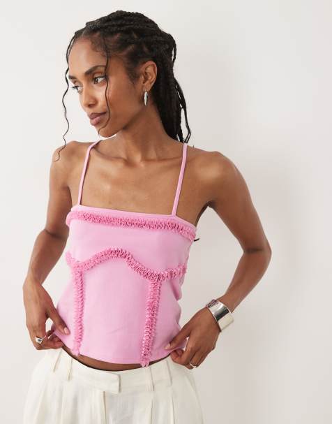 Miss Selfridge - Caraco avec coutures sous la poitrine - Lilas - view 1