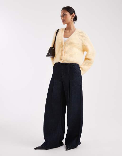 Miss Selfridge - Cardigan soffice giallo, 2 di 4