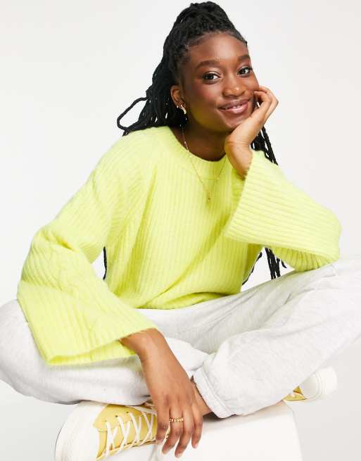 Chartreuse sweater clearance