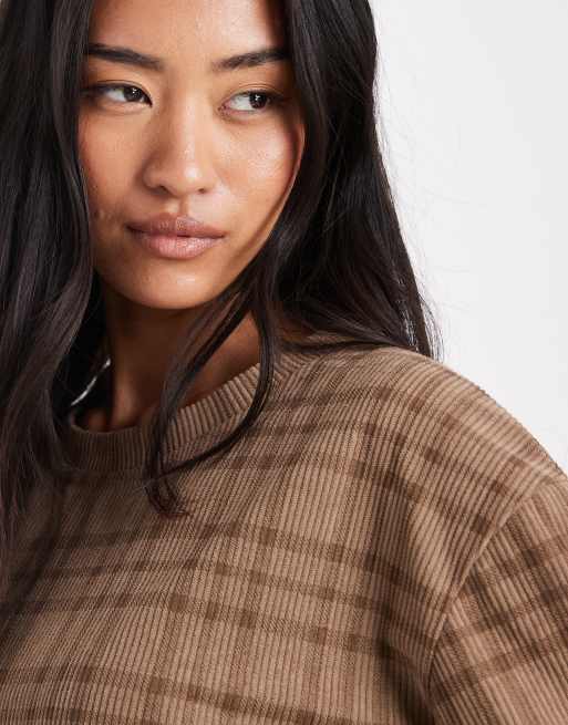 Miss Selfridge check smock mini dress, 4 of 4