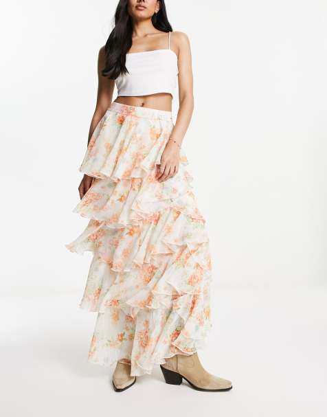 Page 8 Sale Maxi Skirts Smock Floral Maxi Skirts Sale ASOS