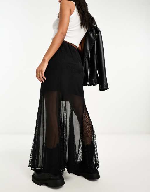 Chiffon maxi skirt outlet forever 21