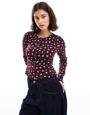 Miss Selfridge Chunky Ribbed Cardigan In Multi
