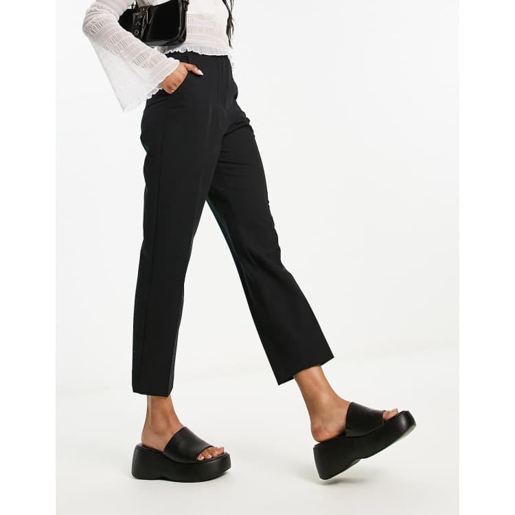 miss selfridge cigarette trousers Miss Selfridge cigarette pants in black