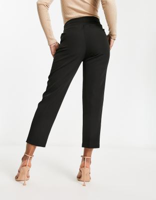 miss selfridge cigarette trousers Miss Selfridge cigarette pants in black