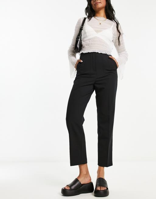 Miss Selfridge cigarette trouser in black, 4 of 4