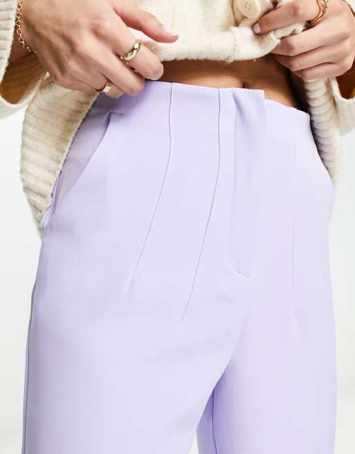 Miss Selfridge cigarette trouser in lilac