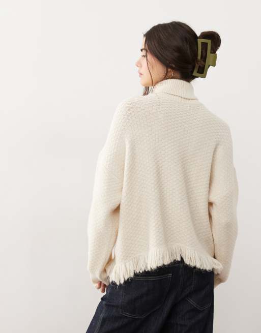 Miss Selfridge - Coltrui met kabels en franje, 4 van 4