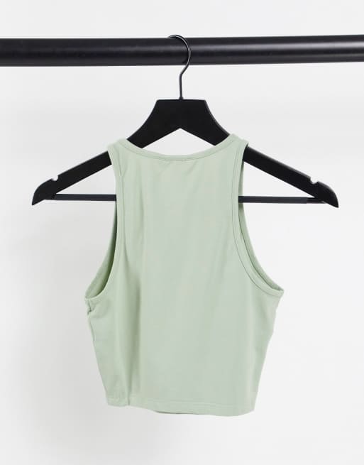 Miss Selfridge - Confezione da 3 crop top senza maniche con collo anni '90, 2 di 4