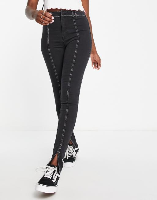 Contrast Stitch Leggings