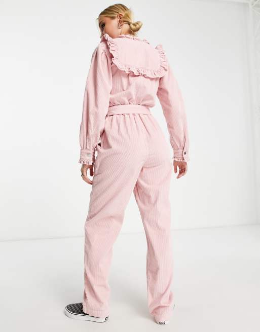 Pale best sale pink jumpsuit