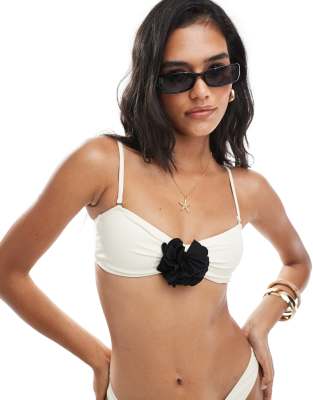 Miss Selfridge Corsage Bandeau Bikini Top