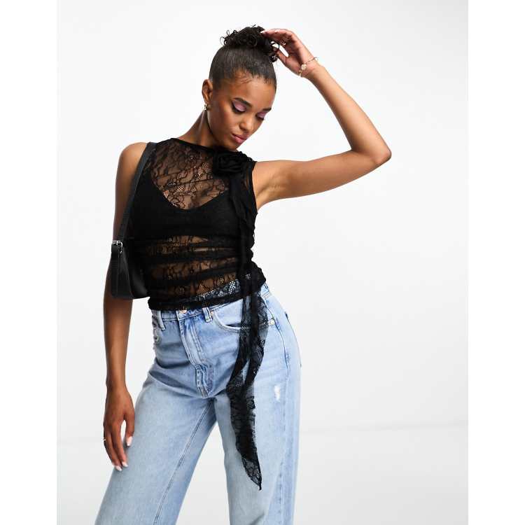 Black Lace Top  Rada –