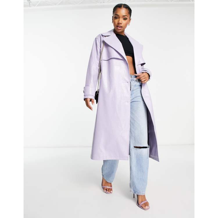 Asos 2024 purple coat