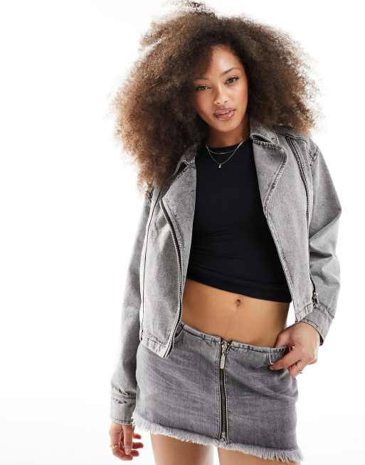 Miss selfridge grey clearance jacket