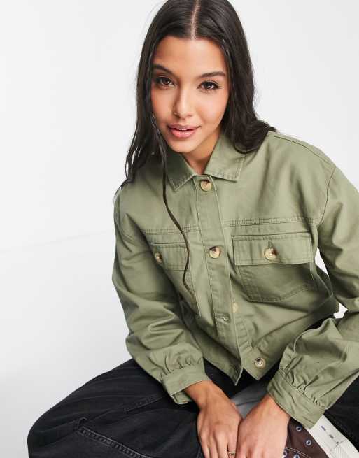 Miss selfridge khaki clearance jacket