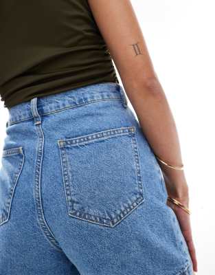 MISS SELFRIDGE DENIM BERMUDA SHORTS 