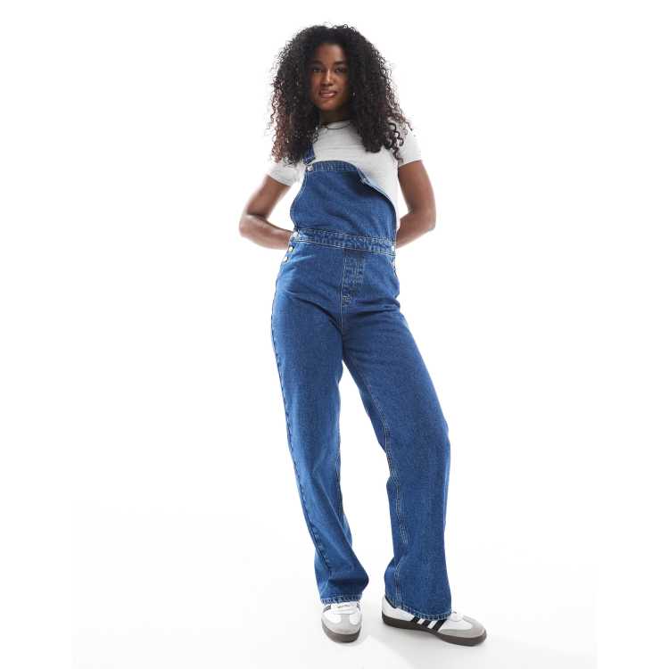 Miss Selfridge denim dungarees | ASOS