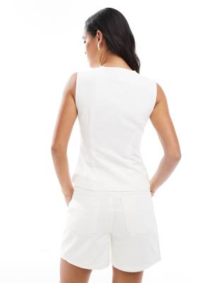 Miss Selfridge Denim Vest