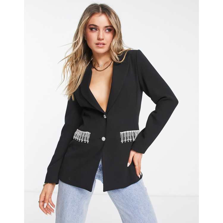 Diamante blazer on sale