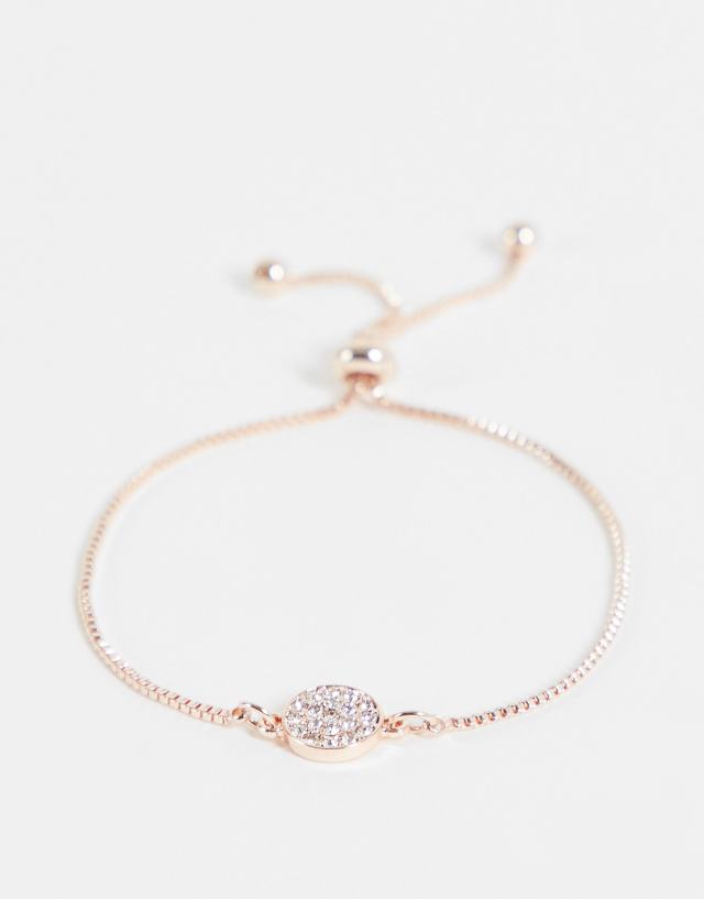 Miss Selfridge disc bracelet