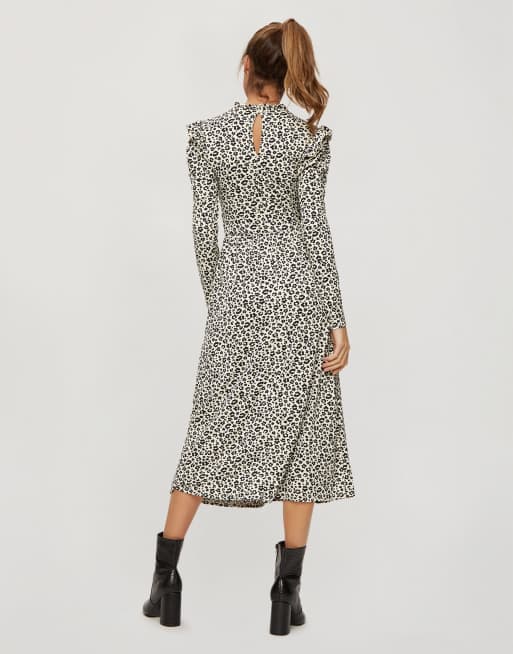 Miss Selfridge – Djurmönstrad midiklänning, 2 av 4