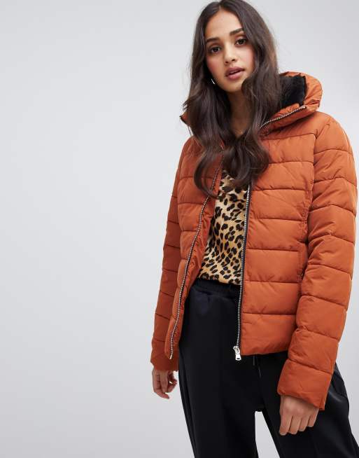 Miss Selfridge Doudoune Rouille ASOS