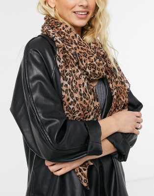 Echarpe Guess Femme léopard Leopard Polyester Leopard - Prêt