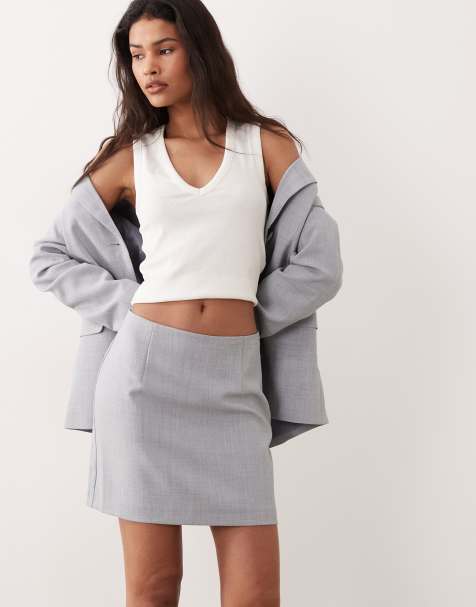 Miss Selfridge - Elegante co-ord set in blauw - view 1
