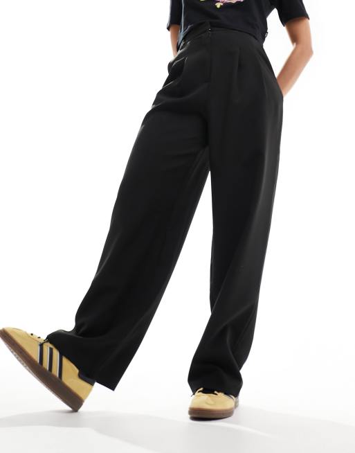 Miss Selfridge – Elegante Hose in Schwarz mit weitem Schnitt, 4 von 5