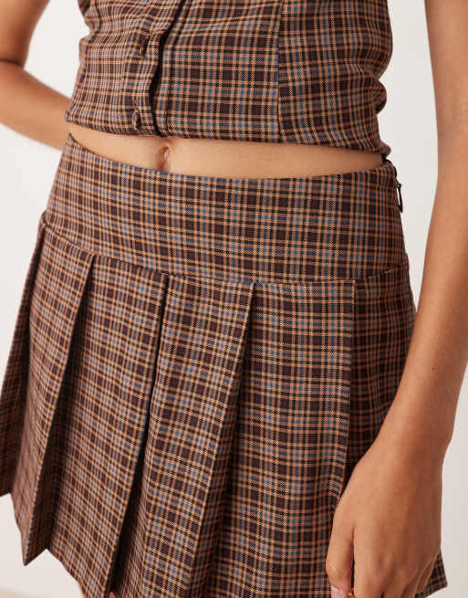 Miss Selfridge – Eleganter, karierter Minirock, Kombiteil, 4 von 5