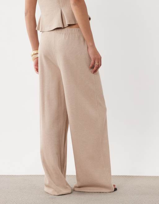 Miss Selfridge ensemble coordonné pantalon large en maille côtelée douce, 5 de 5