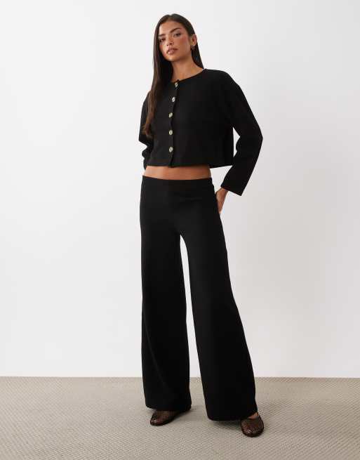 Miss Selfridge - Gilet d'ensemble ultra-doux - Noir, 2 de 3