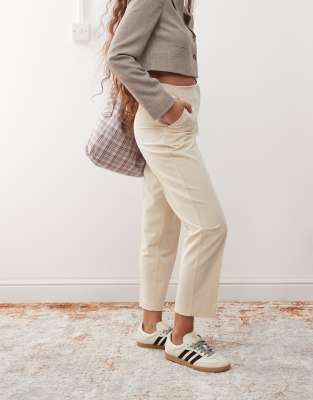 Shop Miss Selfridge Essential Cigarette Pants In Black