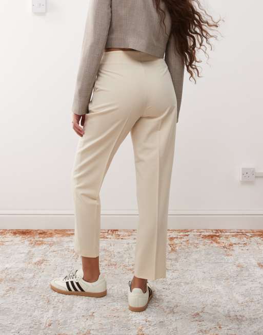 Miss Selfridge – Essentials – Beige cigarettbyxor, 4 av 5