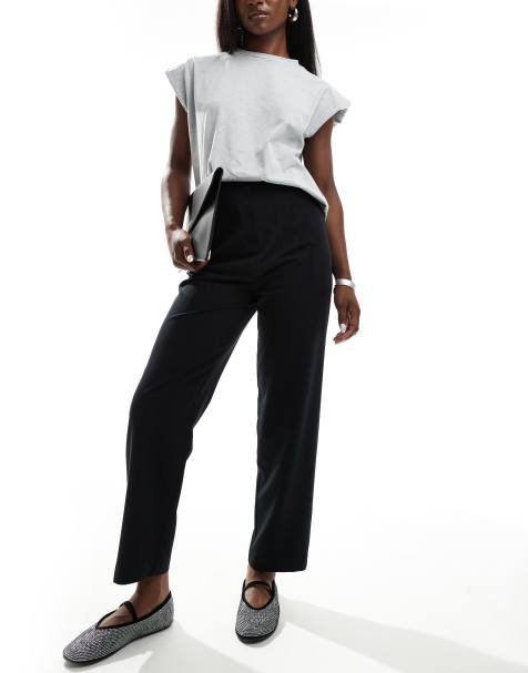 Miss Selfridge - Essentials - Cigarette-broek in zwart - view 1