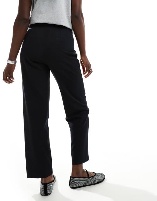 Miss Selfridge essentials cigarette pants in black
