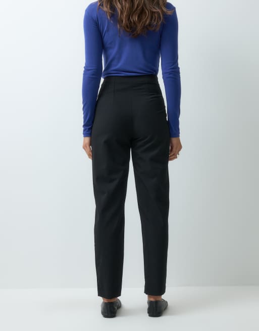 Miss Selfridge - Essentials - Pantaloni a sigaretta neri, 4 di 5