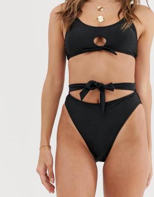 tie around waist bikini