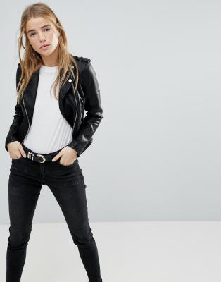 miss selfridge leather jacket