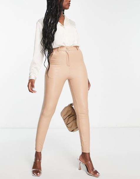 Soft leather pants for on sale womens