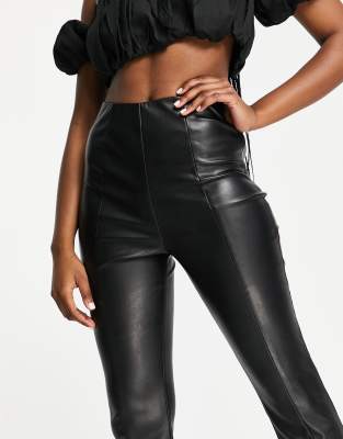 miss selfridge leather pants