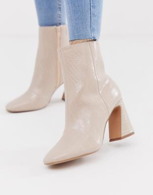 asos cream boots